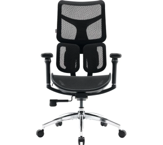 Fotel Sihoo Doro S100 Biurowy do 150kg Tkanina Czarny