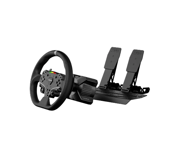 MOZA Racing R3 RS074 do PC Zestaw gamingowy (baza R3 DD + kierownica ES Lite + pedały SRP-Lite + zaciski) - Kup na Raty - RRSO 0%