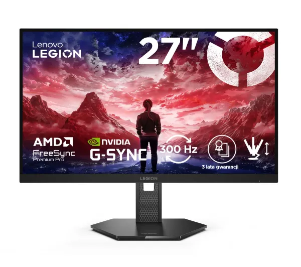 Lenovo Legion 27Q-11 27" 2K IPS 300Hz 0,5ms MPRT Gamingowy