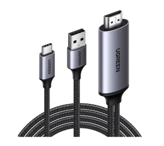 Adapter UGREEN CM773 HDMI do USB-C Czarny