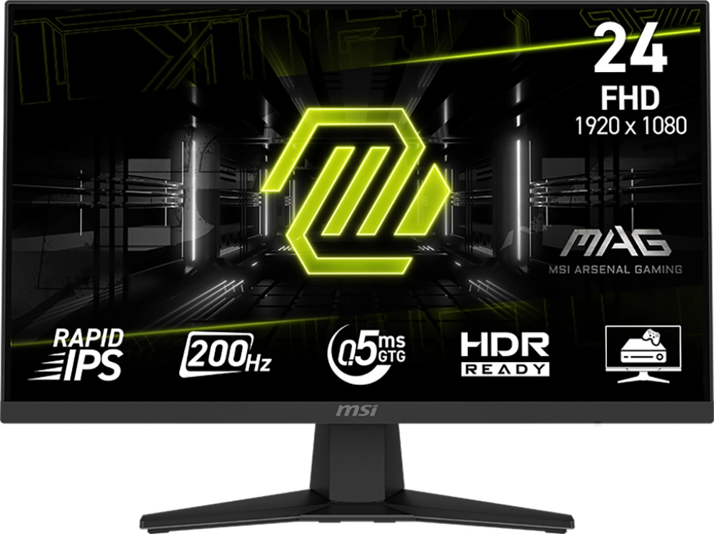 Monitor MSI MAG 244F 23,8" Full HD Rapid IPS 200Hz 0,5ms GTG Gamingowy