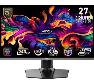 MSI MPG 272URX QD-OLED 26,5" 4K 240Hz 0,03ms Gamingowy - Kup na Raty - RRSO 0%