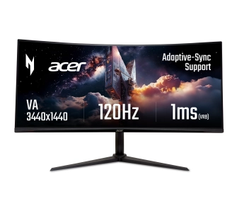 Monitor Acer Nitro ED340CUJ0bmiipx 34" UWQHD VA 120Hz 1ms VRB Zakrzywiony Gamingowy