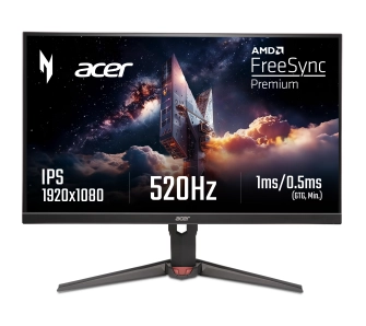Monitor Acer Nitro XV270F5bmiiprzx 27" Full HD IPS 520Hz 0,5ms VRB Gamingowy