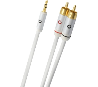 Oehlbach 60003 Jack RCA 3m Biały