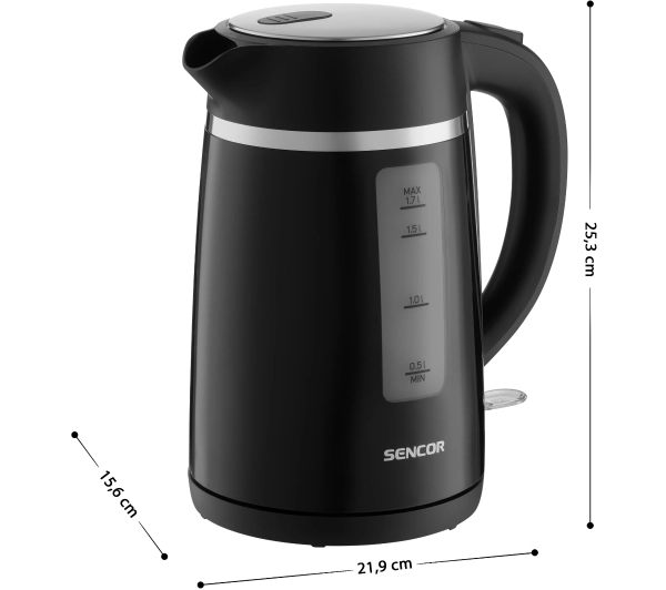 Sencor SWK 2710BK 1,7l 2200W