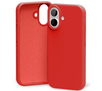 Etui Mercury Silicone do iPhone 17 czerwony