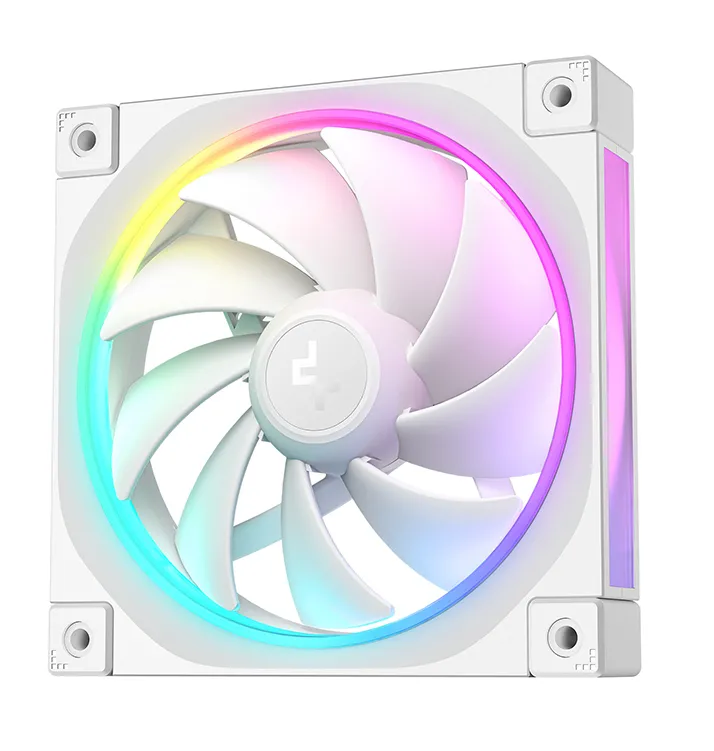Wentylator DeepCool FL12 RGB 120mm Biały