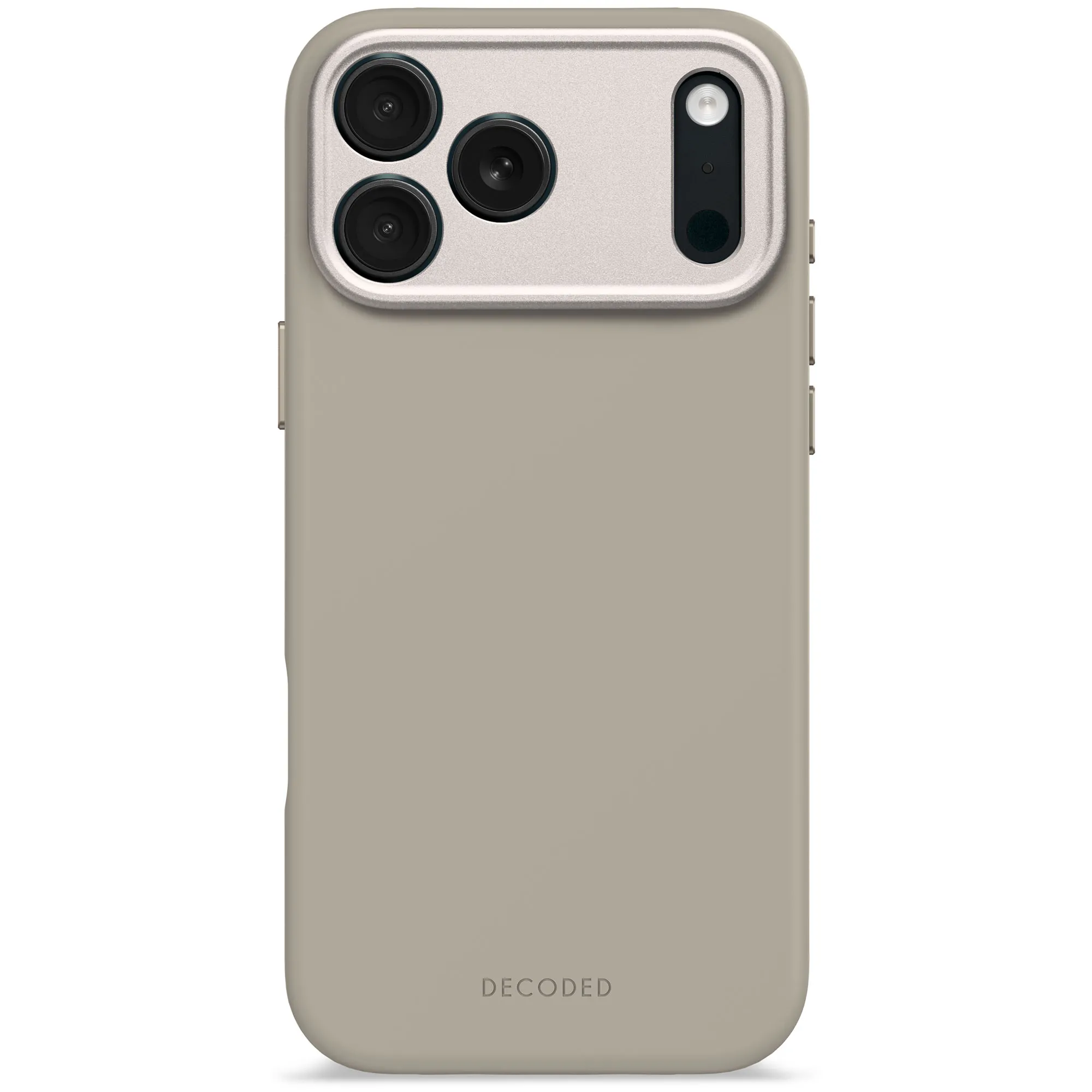 Etui Decoded Silicone MagSafe do iPhone 17 Pro Max Beżowy