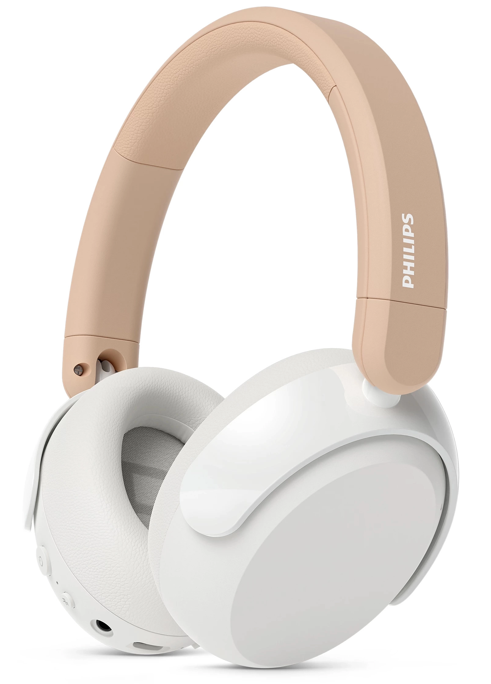 Słuchawki bezprzewodowe Philips TAK5500AL/00 Nauszne Bluetooth 5.4 Beżowo-biały