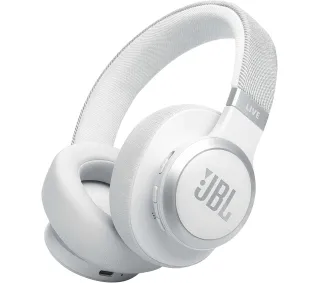 JBL Live 770NC Nauszne Bluetooth 5.3 Biały - Kup na Raty - RRSO 0%