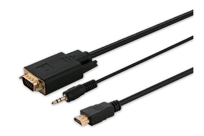 Adapter Savio CL-104 HDMI - VGA + Audio 1,8m
