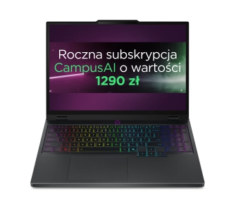 Laptop gamingowy Lenovo Legion 5 15AKP10 OLED 15,1" 165Hz Ryzen AI 7 350 32GB RAM 512GB Dysk SSD RTX5070 DLSS4 Win11 Czarny Funkcje AI