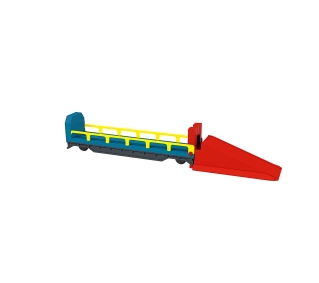 Playtrains OO 1:76 Wagon transportowy z rampą