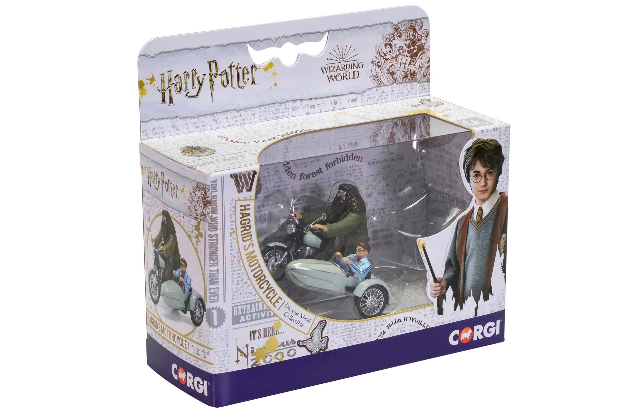Model Corgi Harry Potter Motocykl Hagrida z figurkami