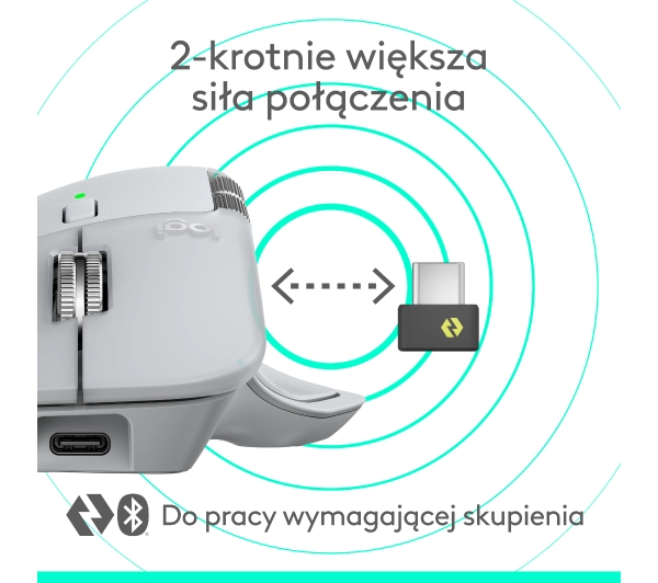 Logitech MX Master 4 Biały - Kup na Raty - RRSO 0%