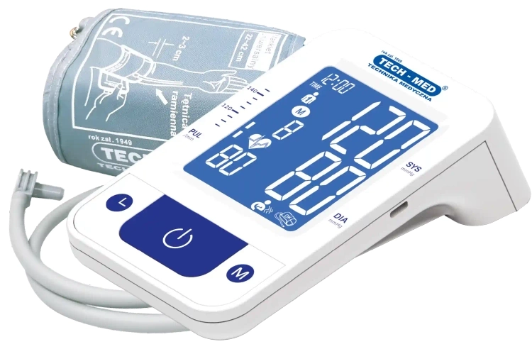 Ciśnieniomierz Tech-Med TMA-CONTROL 3 Wykrywanie arytmii