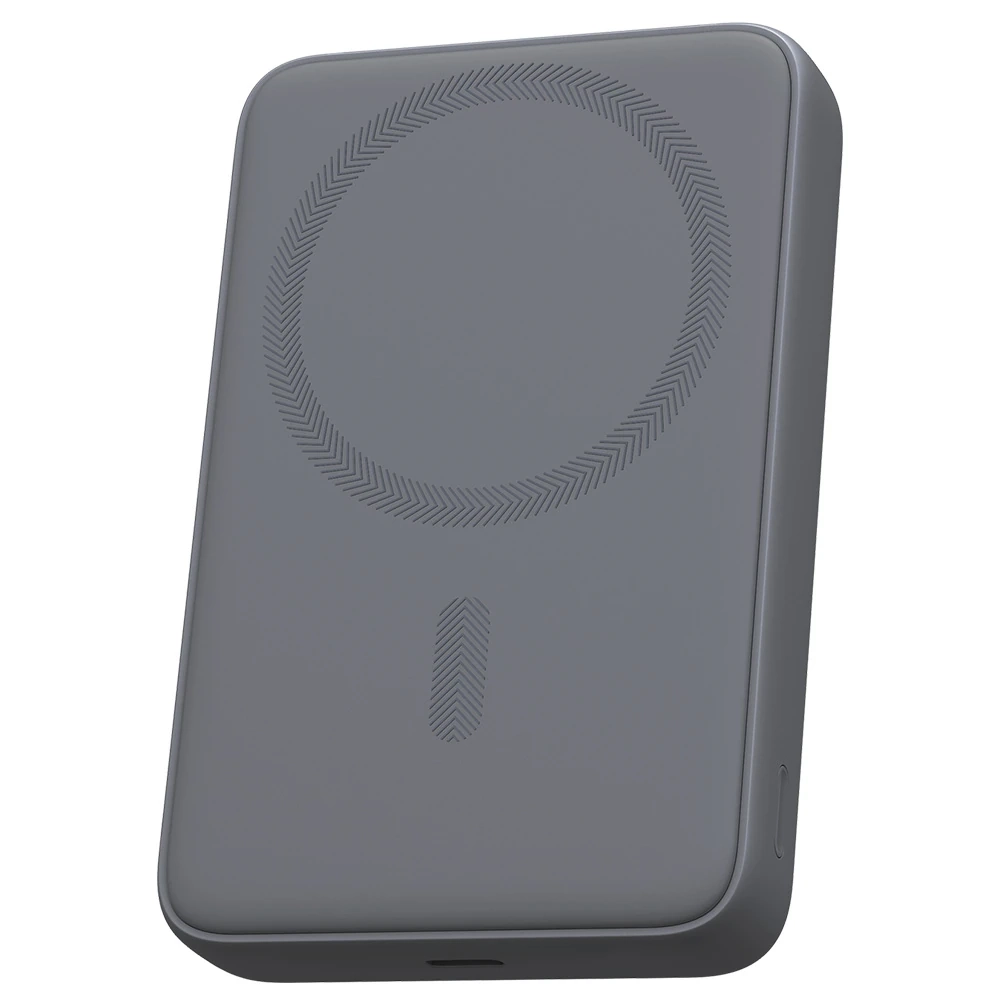 Фото Зовнішній акумулятор (павербанк) Aukey MagFusion Slim PB-MS04 Grey