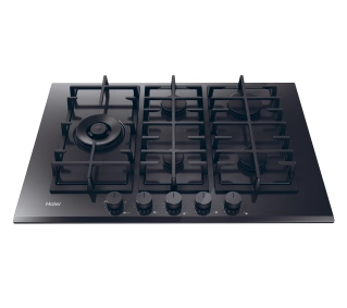 Haier Seria 6 Gas On Glass HAVG7WL4BPB 74,5cm - Kup na Raty - RRSO 0%