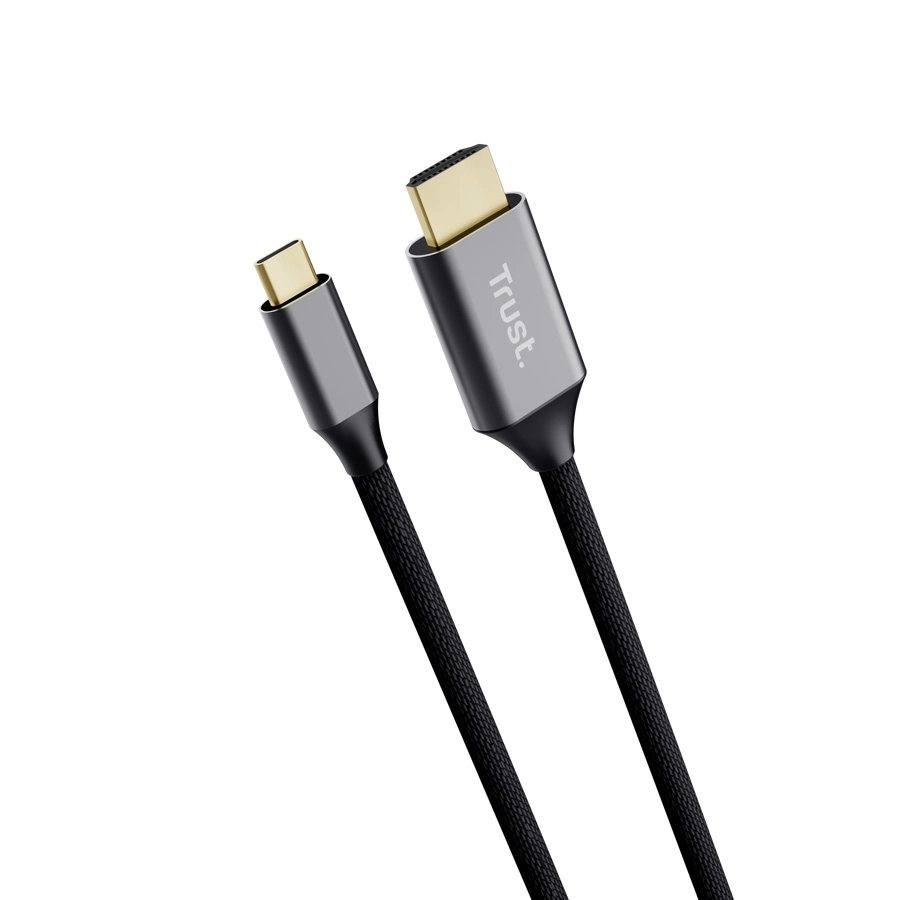 Kabel HDMI Trust Calyx Kabel USB-C na HDMI 2m Czarny