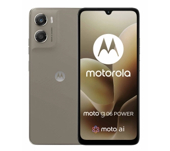Smartfon Motorola moto g06 power 4/64GB Funkcje AI 6,88" 120Hz 50Mpix Beżowy