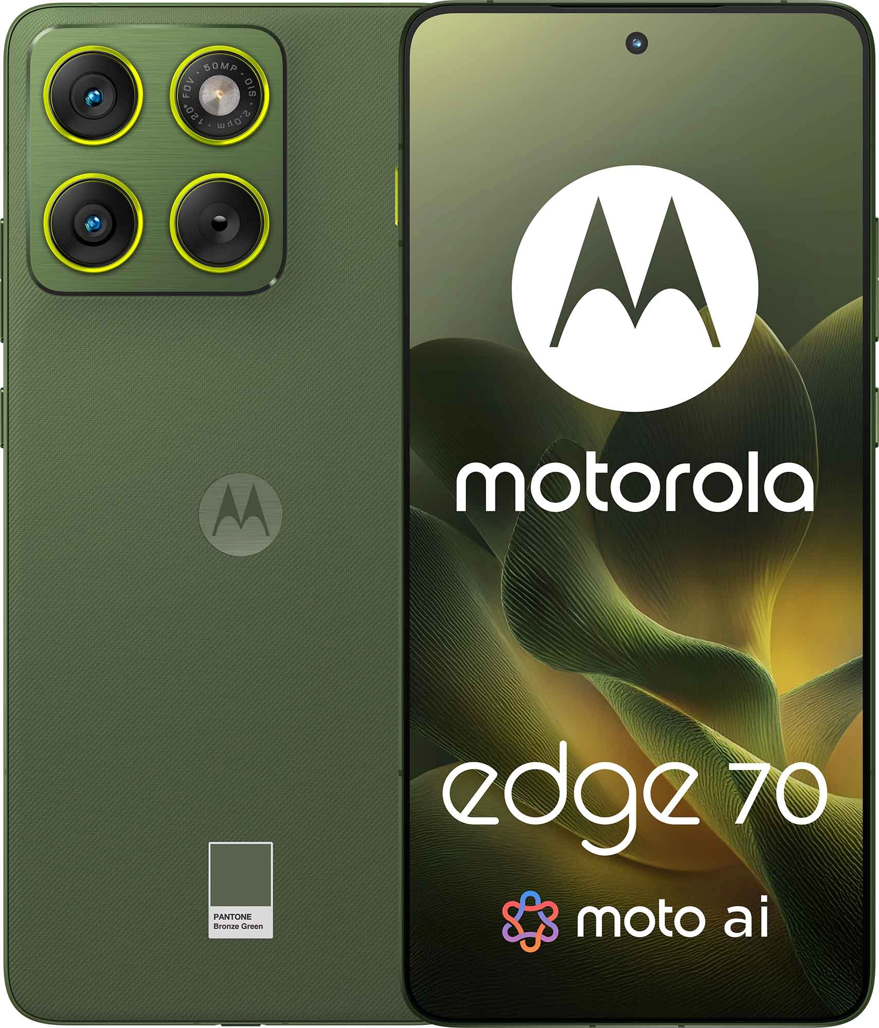 Smartfon Motorola edge 70 12/512GB Funkcje AI 6,67" 120Hz 50Mpix Zielony
