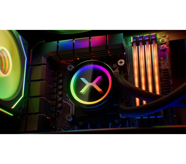 Krux HydroX 240 ARGB Czarny
