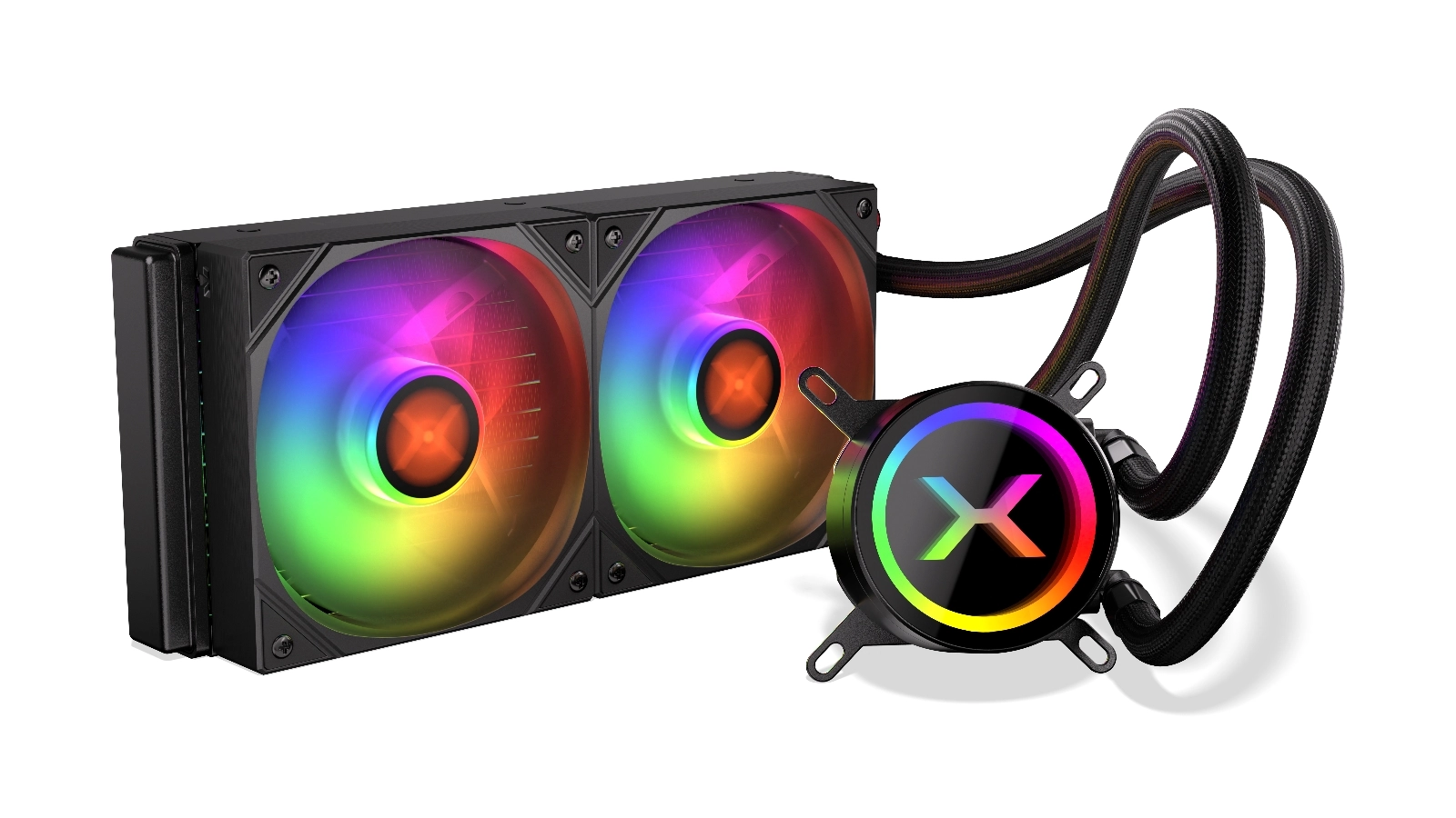 Chłodzenie Krux HydroX 240 ARGB Czarny