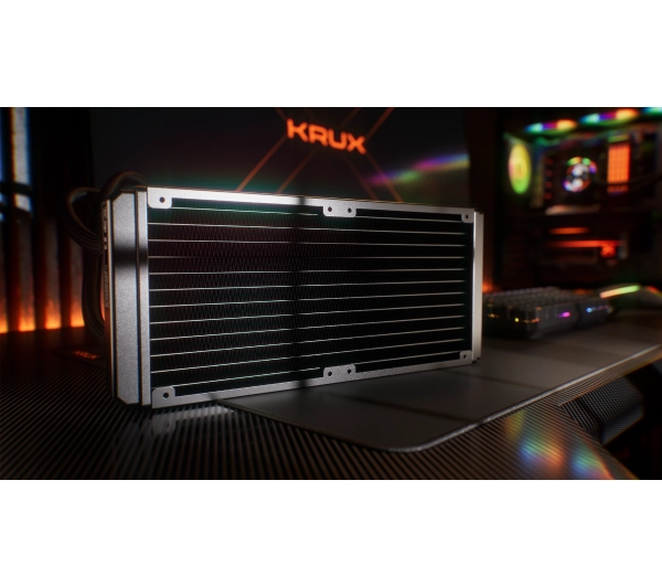 Krux HydroX 240 ARGB Czarny
