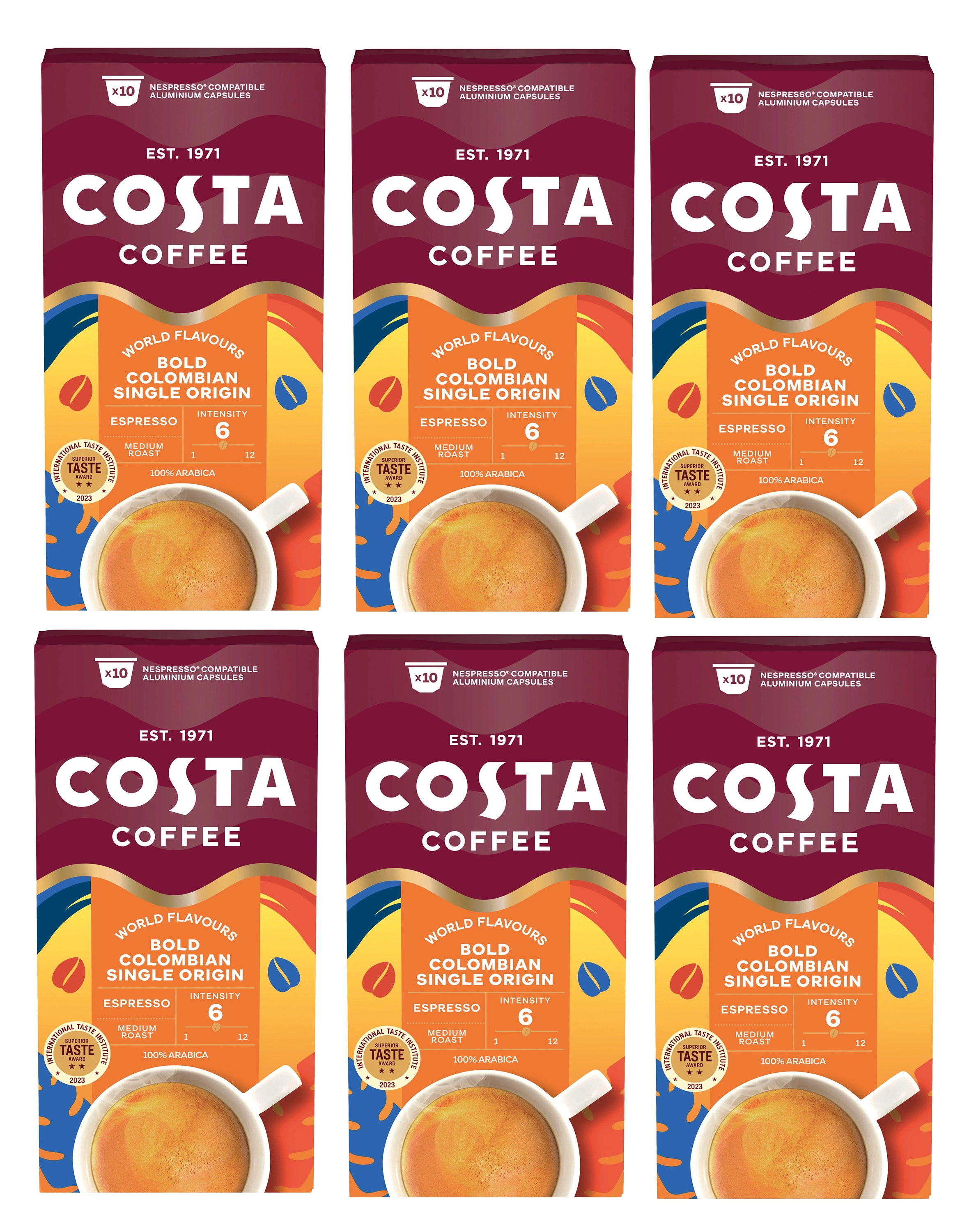 Kapsułki Costa Coffee Bold Colombian Single Origin 60szt.