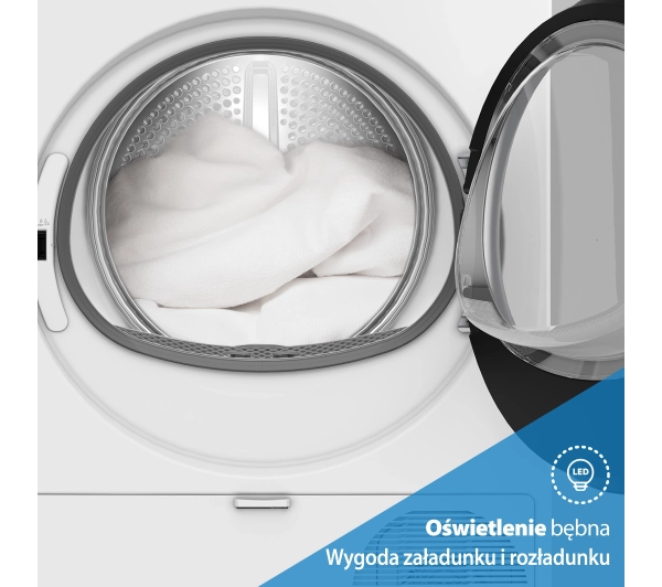 Beko b300 BM3T3823WBW SteamCure Slim 47cm 8kg - Kup na Raty - RRSO 0%