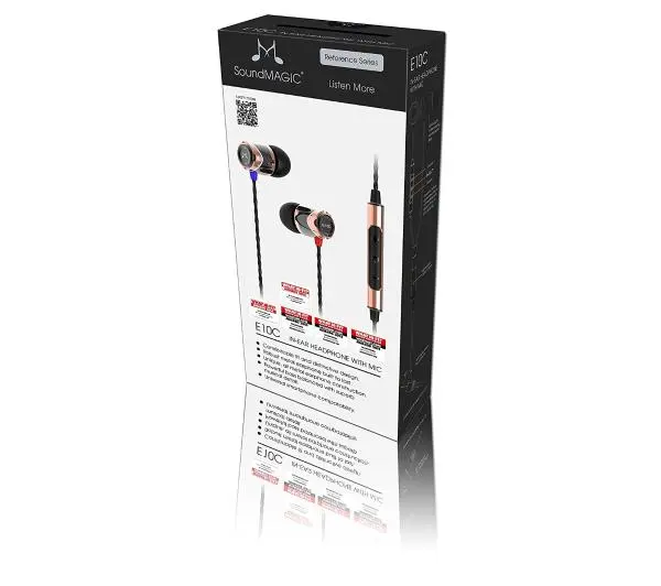 SoundMAGIC E10C Dokanałowe Mikrofon Złoty