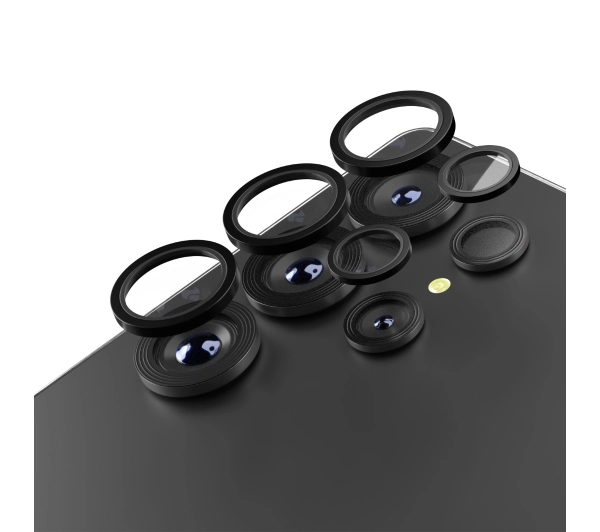 Etteri Camera Lens Protector do Galaxy S25 Ultra Czarny