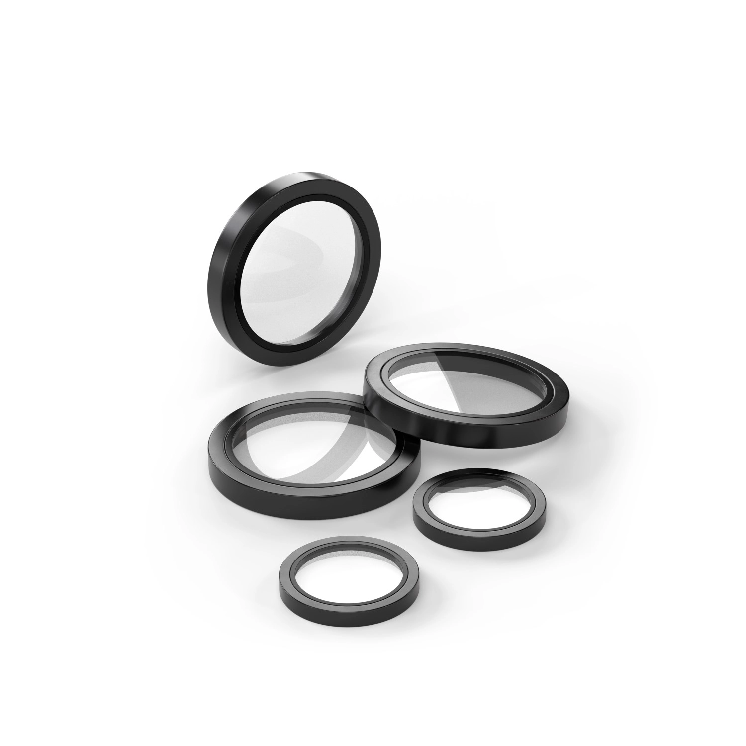 Folia hydrożelowa Etteri Camera Lens Protector do Galaxy S25 Ultra Czarny