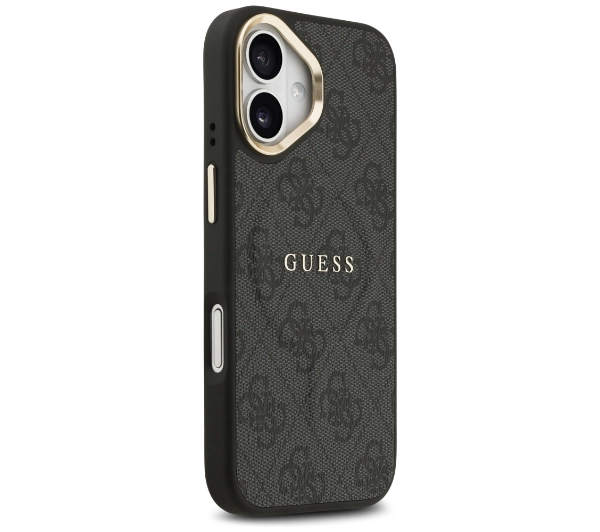 Guess 4G PU Classic Logo MagSafe do iPhone 17 czarny