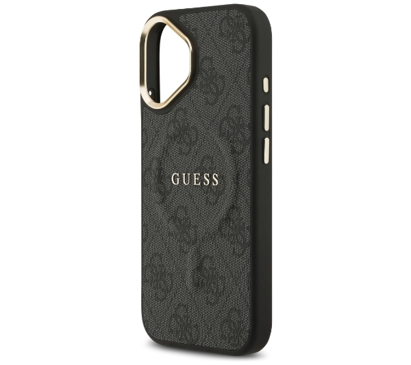 Guess 4G PU Classic Logo MagSafe do iPhone 17 czarny