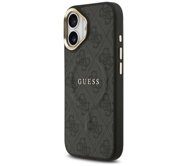 Guess 4G PU Classic Logo MagSafe do iPhone 17 czarny