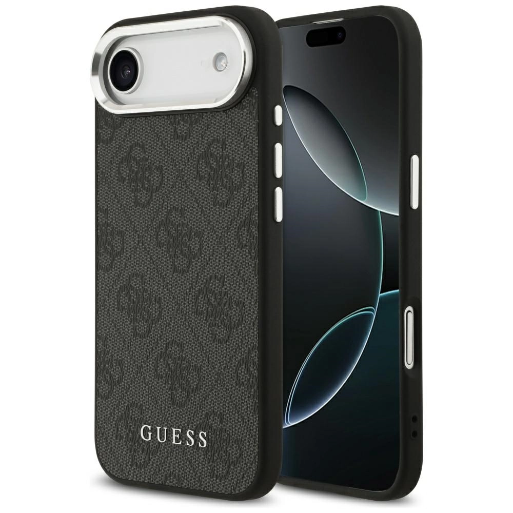 Etui Guess 4G Classic Logo MagSafe do iPhone Air Czarny
