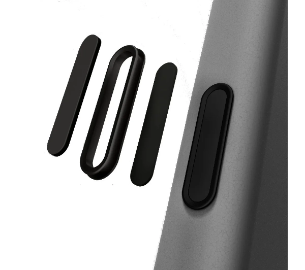 Yaxo Leather Gear Slim Case MagSafe do iPhone 17 Pro Max Szary