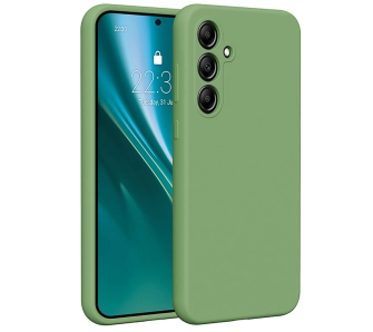 Etui Etteri Silicone Case do Galaxy A35 5G Zielony