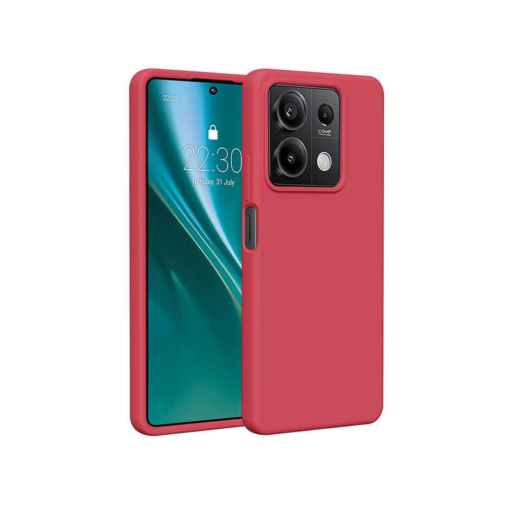 Etui Etteri Silicone Case do Xiami Redmi Note 13 4G Malinowy