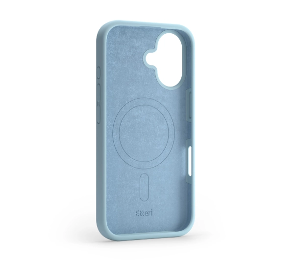 Etteri Silicone Case do iPhone 16 Plus Niebieski