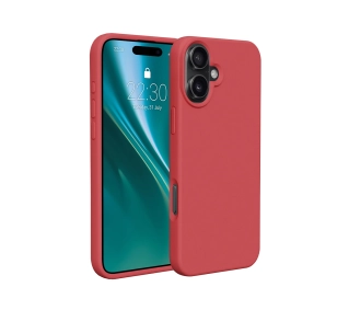 Etteri Silicone Case do iPhone 16 Plus Malinowy