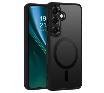 Etui Etteri Matt Mag do Galaxy A55 5G Czarny