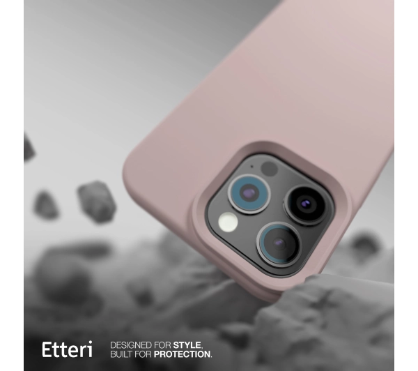 Etteri Silicone Case do iPhone 16 Pro Max Różowy