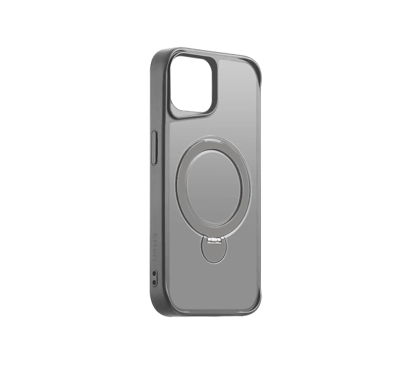Etteri Matt Mag Ring do iPhone 15 Szary
