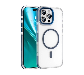 Etui Etteri Icy Mag do iPhone 16 Pro Max Niebieski