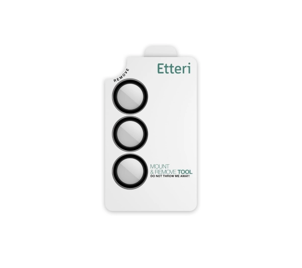 Etteri Camera Lens Protector do Galaxy S25 Czarny