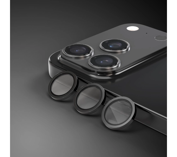 Etteri Camera Lens Protector do iPhone 17 Pro /17 Pro Max Czarny