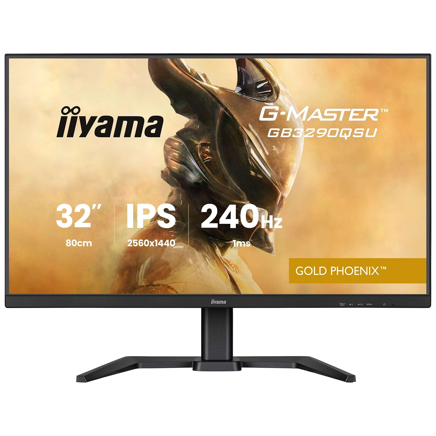 Monitor iiyama G-Master Gold Phoenix GB3290QSU-B1 32" 2K IPS 240Hz 1ms MPRT Gamingowy